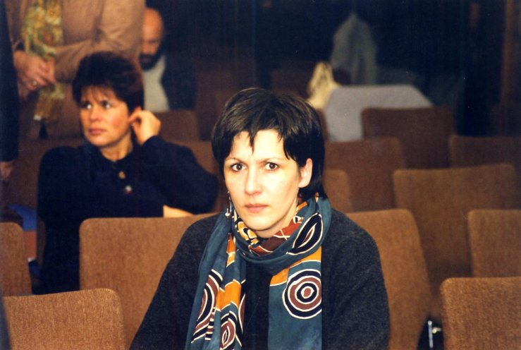 Dorothea Fischer auf der Tagung zur Geschichte der FG Jena (31.Oktober 1997). Quelle: Robert-Havemann-Gesellschaft/Frank Ebert