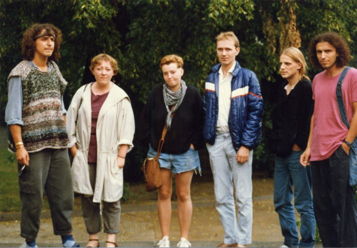 Mitglieder des Weißenseer Friedenskreises im Sommer 1989. Quelle: Robert-Havemann-Gesellschaft/Siegbert Schefke