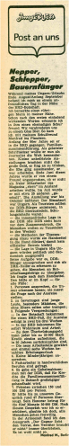 "Organisiertes Verbrechen, von der Bundesrepublik aus gesteuert": Das DDR-Zentralorgan Junge Welt klärt die Bürger am 23./24. September 1989 über den "heimtückischen Menschenhandel“ auf. Quelle: Junge Welt