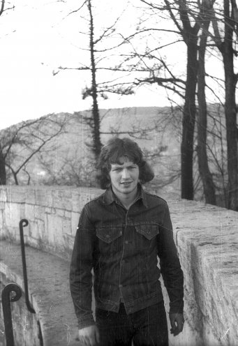 Roland Jahn während seiner Studentenzeit in Jena (1975). Quelle: Robert-Havemann-Gesellschaft