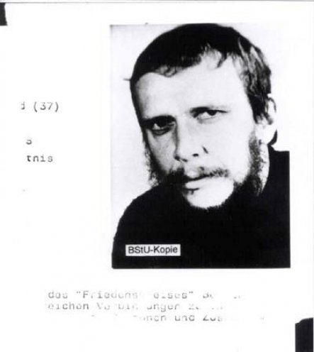 Reinhard Schult auf einem Foto in den Akten der Staatssicherheit. Quelle: Bundesarchiv / Stasi-Unterlagen-Archiv