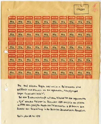 Die KgU gießt Öl ins Feuer: Mit sogenannten administrativen Störmaßnahmen versucht sie, die Wirtschaft der DDR zu desorganisieren. Sie verschickt gefälschte amtliche Verfügungen, Bestellungen oder Einladungen. Sie verbreitet gefälschte Lebensmittelmarken...