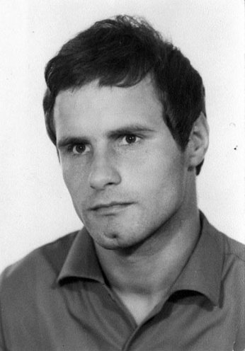 Porträt von Bernd Eisenfeld vor seiner Verhaftung am 21. September 1968.
