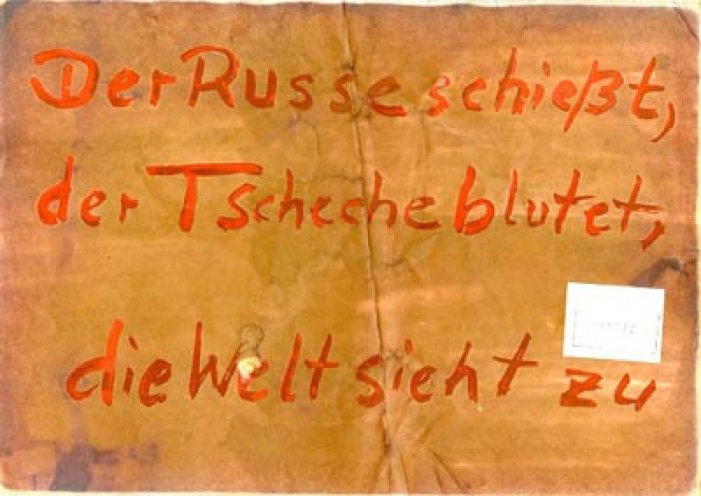 Am 24. August 1968 verteilen drei Berliner Schüler dieses und andere Flugblätter im Bezirk Prenzlauer Berg in Berlin.