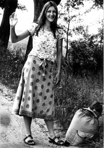 Dorothea Fischer im Sommerurlaub in Polen (1980). Quelle: Robert-Havemann-Gesellschaft