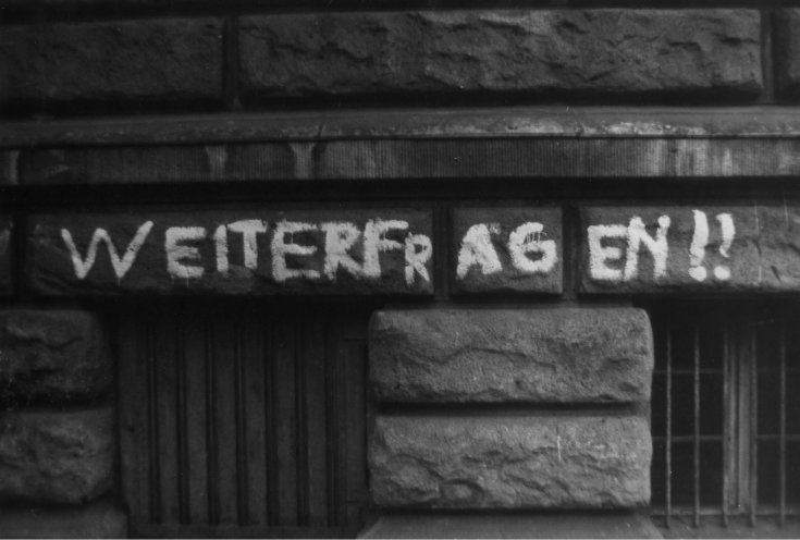 Die Karl-von-Ossietzky Oberschule kommt nicht zur Ruhe: Die Staatssicherheit dokumentiert Parolen an der Schule. Quelle: BStU, MfS, BV Berlin, AOP 1224/91, Bd. 6, Bl. 29, Bild 2