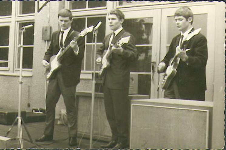 „Das Auftreten dieser Kapelle steht im Widerspruch zu unseren moralischen und ethnischen Prinzipien“, lautet die Begründung zum Verbot der Butlers Ende Oktober 1965. Im Bild: die Butlers 1965. Quelle: Archiv Bürgerbewegung Leipzig/Werner Schmidt