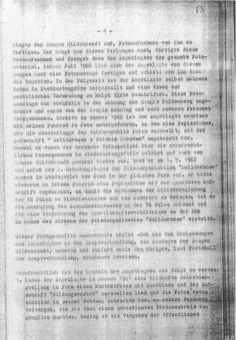 Urteil gegen Roland Jahn vom 20. Januar 1983. Quelle: Robert-Havemann-Gesellschaft, Seite 4 von 7, RHG_Fak_0892_c