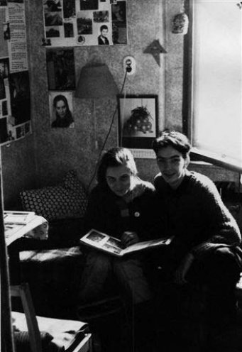 Frank Ebert 1987 mit seiner Freundin in Halle. Quelle: Privatbesitz