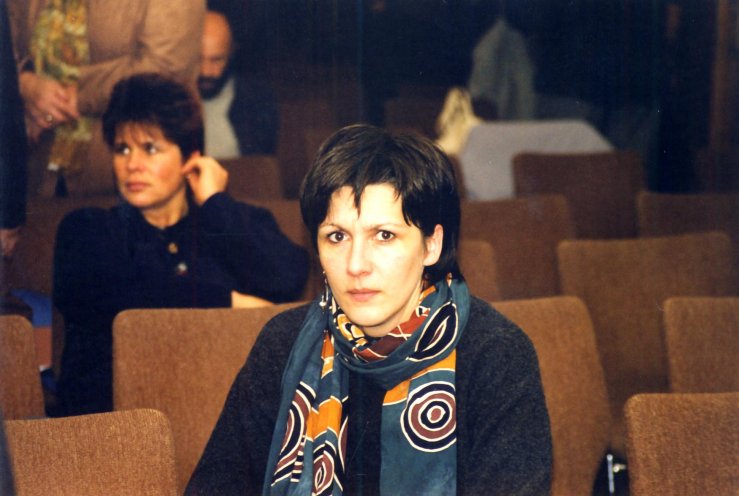 Dorothea Fischer auf der Tagung zur Geschichte der FG Jena (31.Oktober 1997). Quelle: Robert-Havemann-Gesellschaft/Frank Ebert/RHG_Fo_HAB_12213
