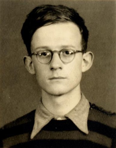 Porträt des Schülers Thomas Ammer von 1953.