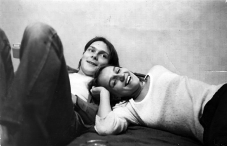 Matthias Domaschk mit seiner Freundin Renate Groß 1975. Quelle: Robert-Havemann-Gesellschaft