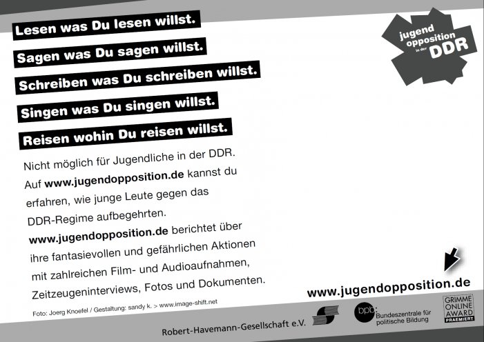 Postkarte Rückseite (Design: Sandy Kaltenborn, www.image-shift.net)