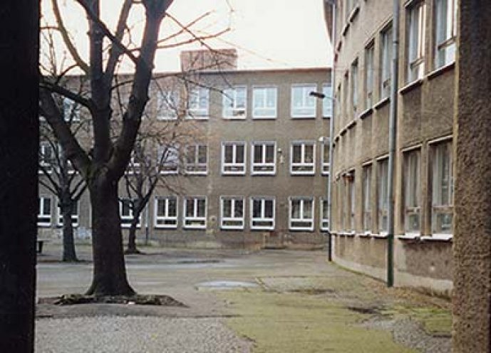 Die Kurt-Fischer-Oberschule in Berlin-Prenzlauer Berg.