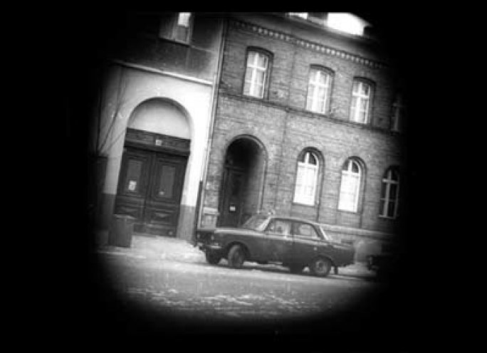 Observationsfoto vom Gemeindehaus der Zionskirche, 4. März 1987.