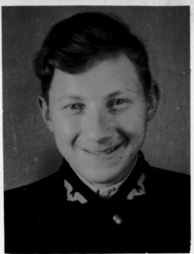 Günter Schlierf, Mitglied der Falken, circa 1947. Quelle: Privat-Archiv Günther Schlierf