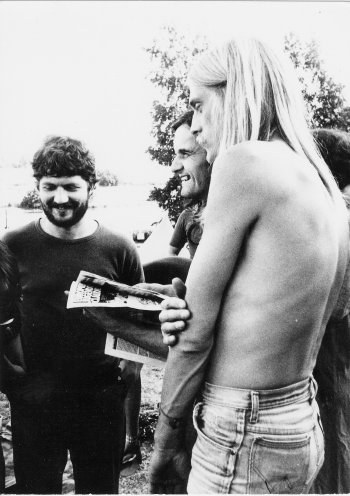 Roland Jahn (links) und Andreas Friedrich in Jena Anfang 1980er Jahre. Quelle: Robert-Havemann-Gesellschaft / RHG_Fo_HAB_12672